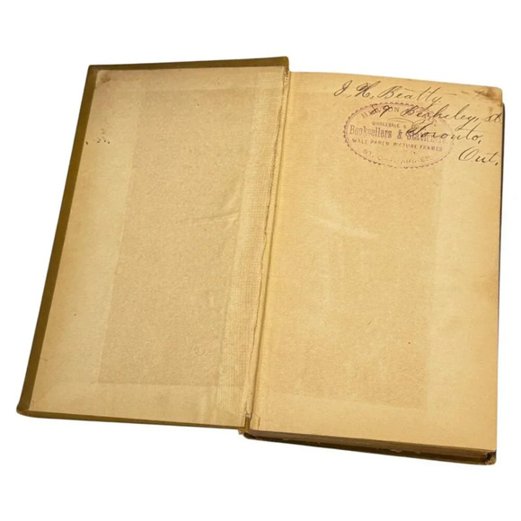 Elementary Algebra J Hamblin Smith Book HC Gage Text 1877 8th Print Canada - Picture 3 of 16